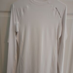 White Long Sleeve Men's Shirt